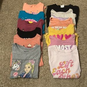 Girls 5/6 t-shirt bundle!